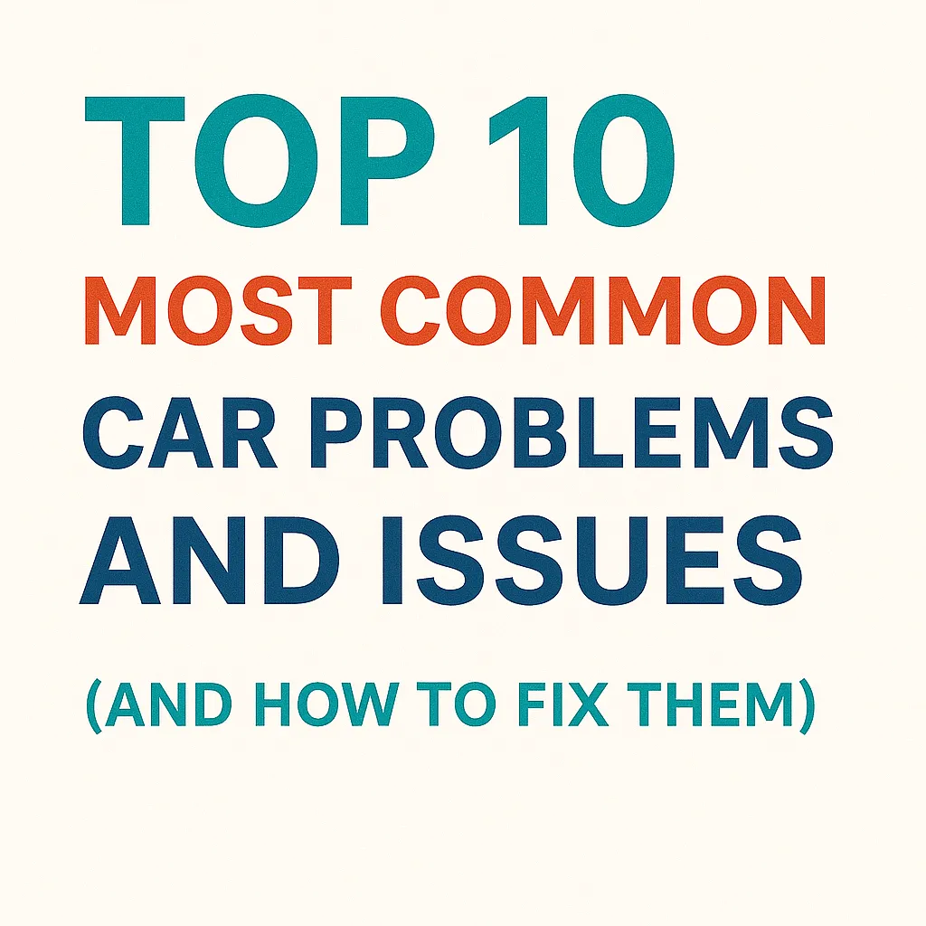 Top 10 Most Common Car Problems and Issues (And How to Fix Them)